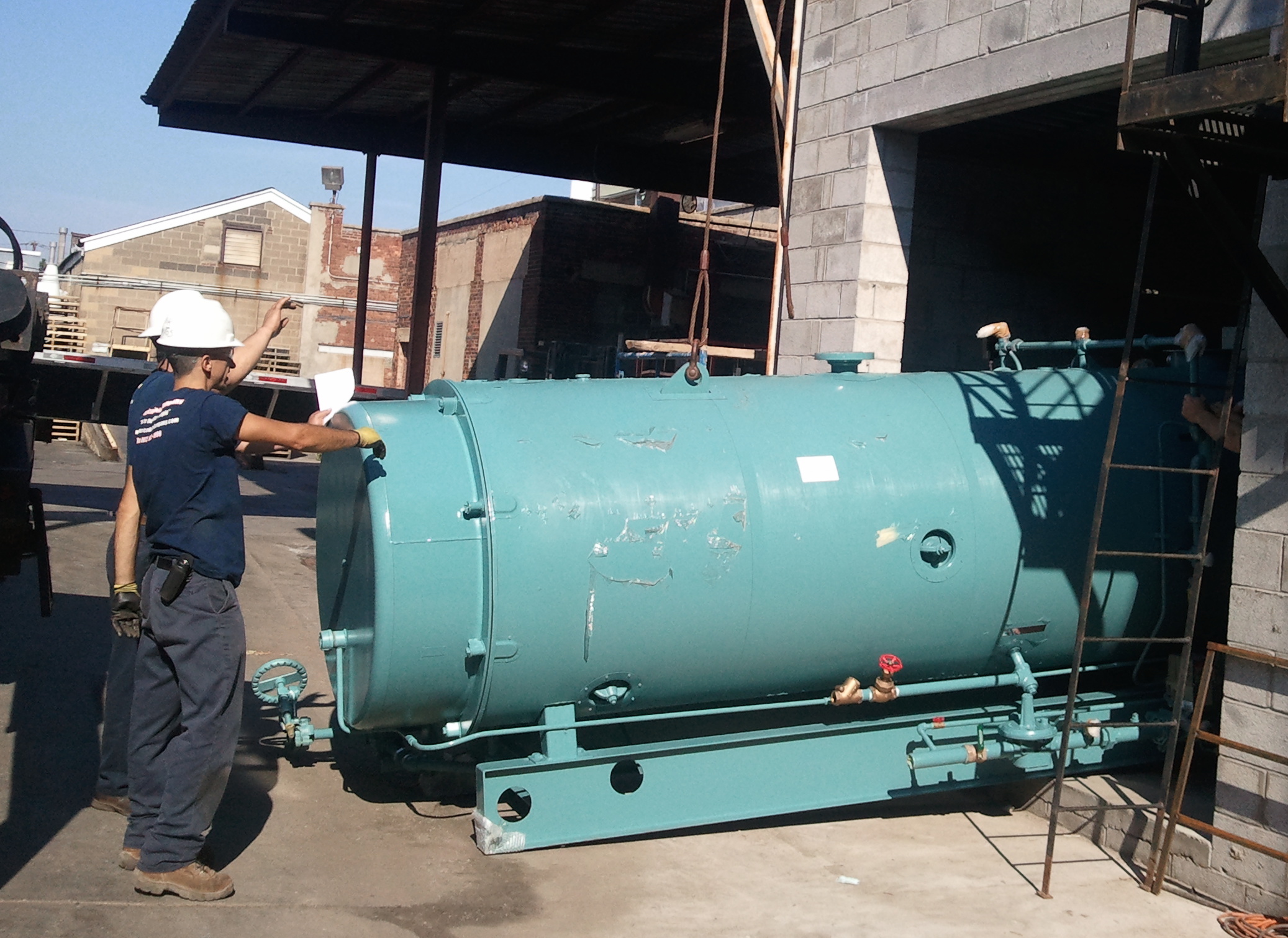 Shamrock Boiler Installation